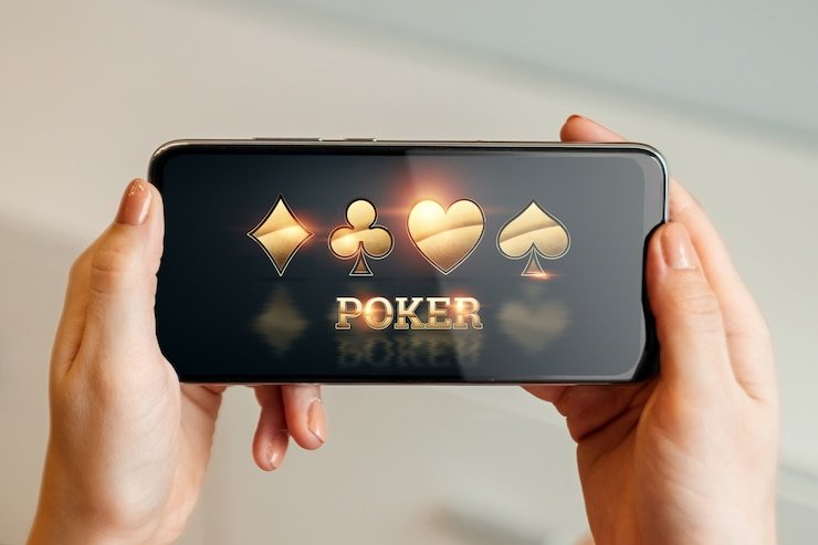 Joker Gaming live blackjack table on mobile phone